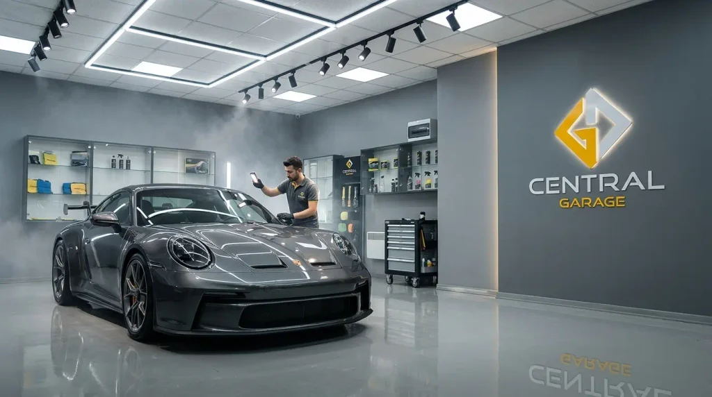eskişehir central garage detailing ppf kaplama seramik pasta detaylı temizlik